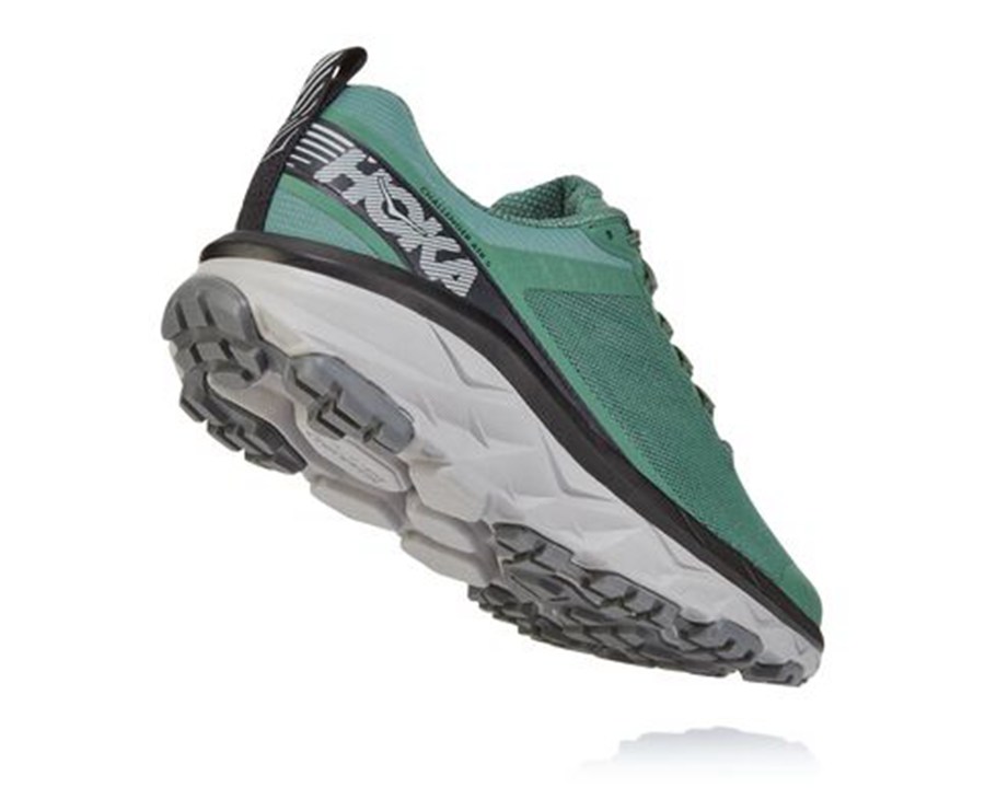 Hoka One One Mens Trail Shoes - Challenger ATR 5 - Green - FBNM52408